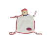 Doudou plat Ours blanc bandana rouge à pois Pirate KALOO | Destock Baby