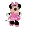 Peluche Doudou Minnie robe rose à pois 32 cm Disney Club NICOTOY | Destock Baby
