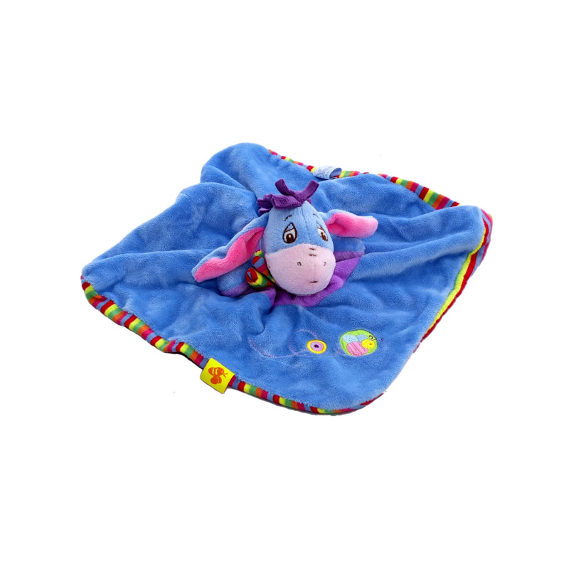 Doudou plat Bourriquet écharpe abeille Disney Baby NICOTOY | Destock Baby
