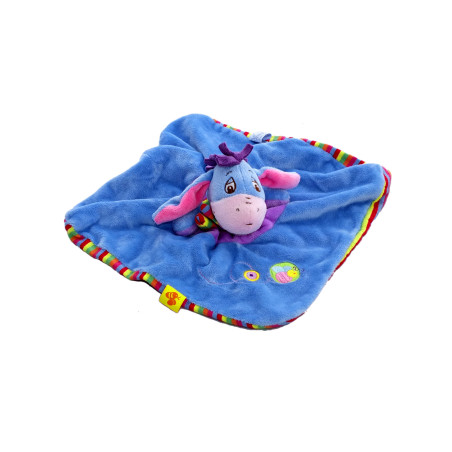 Doudou plat Bourriquet écharpe abeille Disney Baby NICOTOY | Destock Baby