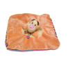 Doudou plat Tigrou orange écharpe rayée Disney NICOTOY | Destock Baby