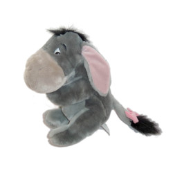 Peluche doudou Bourriquet gris Disney Disneyland 26 cm | Destock Baby