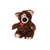 Peluche doudou ours brun marron beige Trudi 26 cm | Destock Baby