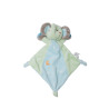 Doudou plat éléphant bleu vert étoiles lune NICOTOY | Destock Baby