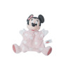 Doudou marionnette Minnie rose étoiles Disney Baby Nicotoy