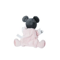Doudou marionnette Minnie rose étoiles Disney Baby NICOTOY | Destock Baby