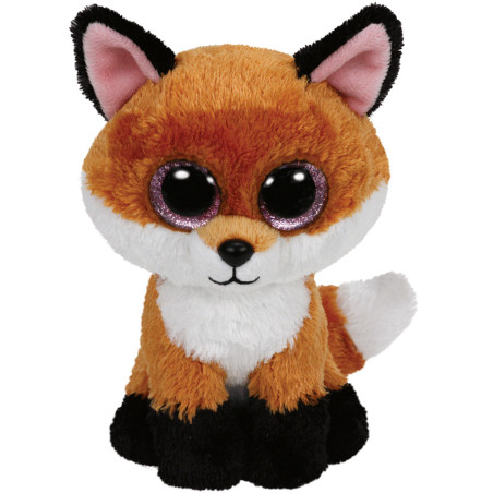 Peluche TY Beanie Boo's Slick le renard 25 cm | Destock Baby