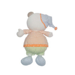 Doudou ours blanc Beauty Sleep BABYSUN | Destock Baby