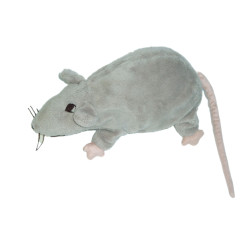 Doudou peluche souris grise IKEA 20 cm | Destock Baby