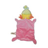 Doudou plat lutin fille rose maison avion NICOTOY 579/6670 | Destock Baby