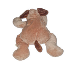 Doudou Chien beige marron allonge 20 cm Orchestra chez vous des demain