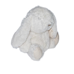 Doudou musical lapin Augustin blanc écru Tartine et Chocolat | Destock Baby