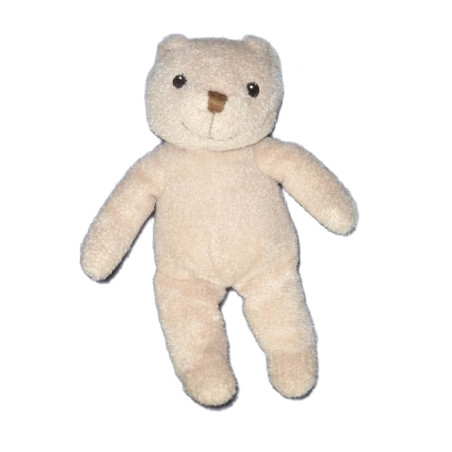Doudou peluche ours beige BLUND IKEA 25 cm | Destock Baby
