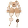Doudou peluche lapin Cappuccino Maxi Toy Nattou 20 cm | Destock Baby