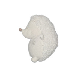 Peluche hérisson Léon blanc écru Tartine et Chocolat 25 cm | Destock Baby