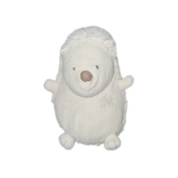 Tartine et Chocolat - Peluche Hérisson Léon blanc Ecru - 25 cm