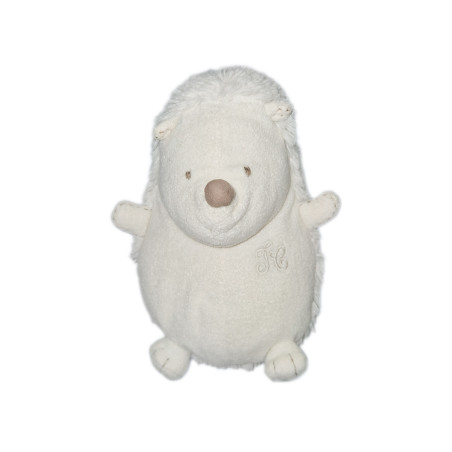 Tartine et Chocolat - Peluche Hérisson Léon blanc Ecru - 25 cm