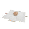 Doudou plat ours blanc pomme étiquettes Noukie's | Destock Baby