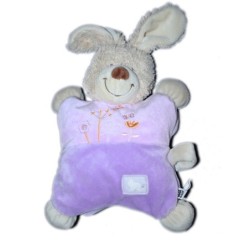 doudou-lapin-semi-plat-coussin-mauve-fleurs-mouton-tex-baby-carrefour (16101)