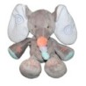 Doudou peluche Elephant gris bubble 30 cm Nattou (19158)