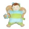 Doudou coussin Garçon Lutin Papillon bleu vert NICOTOY H 25 cm (14183)