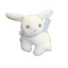 Doudou LAPIN Collier mauve Coeur - NICOTOY Simba Dickie Avda - H 15 cm (7494)