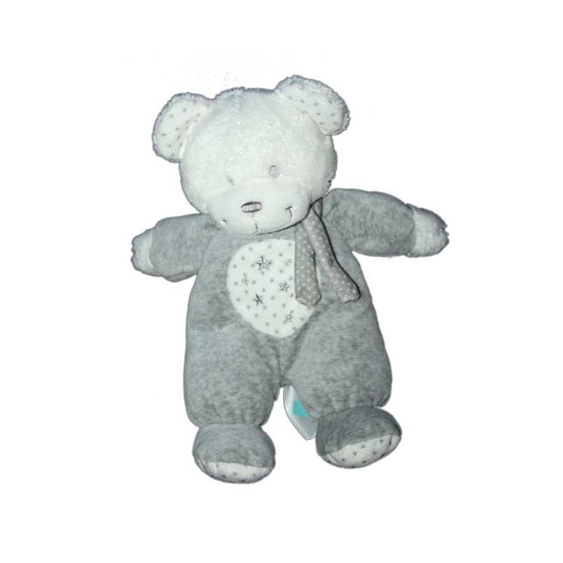 doudou-peluche-ours-gris-blanc-etoiles-tex-baby-carrefour-26-cm (16245)