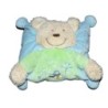 Doudou Coussin OURS bleu vert Tracteur TEX Baby CMI Carrefour (13414)