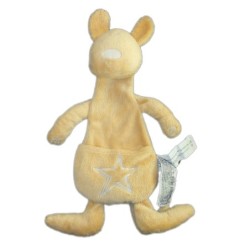 Doudou Kangourou Beige ZARA INDITEX Skhuaban by Difrax  (6554)