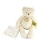 Doudou et Compagnie - Tatoo Ours blanc avec Mouchoir - 26 cm (17516)