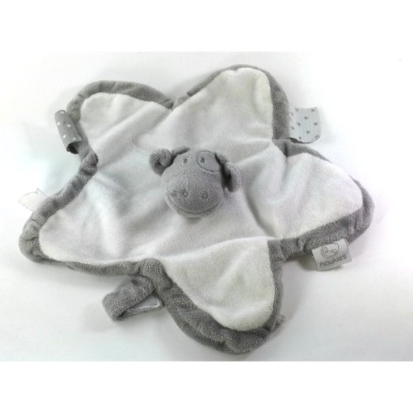 Doudou plat Vache Noukies Poudre d'etoiles (22786)