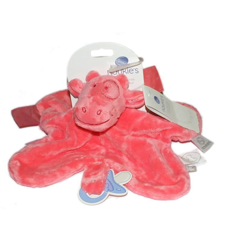 Noukies Doudou Vache Lola Corail Mix and Match (26594)