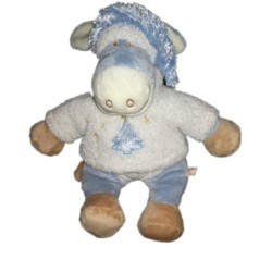 Peluche doudou Ane Paco Christmas Noukies Noel Sapin Bonnet 28 cm (21754)