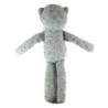 Doudou Chat gris étoiles Bout'chou Monoprix 30 cm (17610)