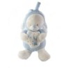 Doudou Peluche musicale Ours déguisé lapin bleu Max & Sax 30 cm nuage lune (22953)
