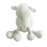 Doudou Mouton blanc rose Lila MOULIN ROTY 18 cm (13647)