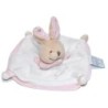 Doudou et Compagnie - Mini Lapin blanc rose acidulé 17 cm (17660)
