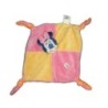 Doudou plat Minnie rose jaune bleu Disney Baby (21475)