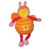 Doudou peluche Abeille orange Louna - MOULIN ROTY - H 28 cm (11973)