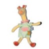 Doudou Girafe jaune - Robe Verte - Les Loustics - MOULIN ROTY - H 30 cm (11987)