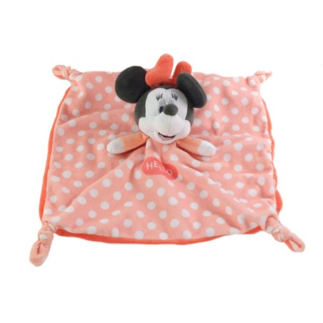 Doudou plat Minnie rose Hello Disney Nicotoy (21394)