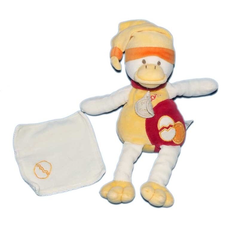 doudou-et-compagnie-canard-gedeon-mouchoir-25-cm (15342)