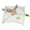 DOUDOU ET COMPAGNIE Lapin blanc marron Tatoo (14620)