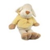 Peluche mouton blanc The Plushies collection Lombok Gilet jaune 50 cm (18332)