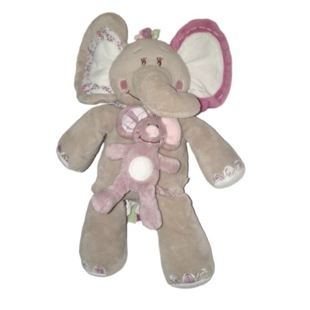 Noukies Peluche Musicale Eléphant Kali 30 cm (26482)