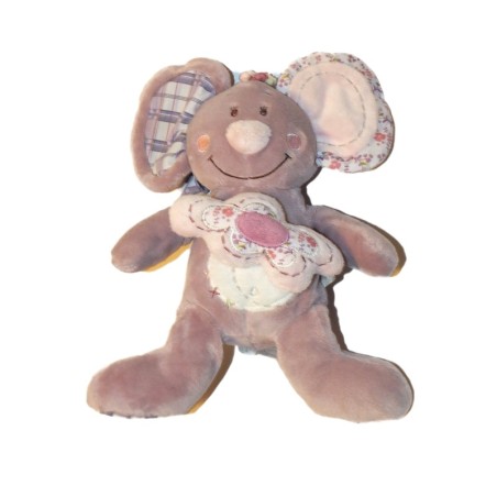 Noukies Doudou Peluche Musicale Souris Nina - 28 cm (27440)