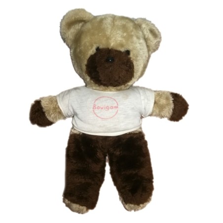 Petit Ours Brun en peluche en salopette Jemini, Marques diverses