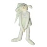 Doudou Peluche Agneau Mouton Vert blanc - LUMINOU Jemini - H 35 cm (6235)