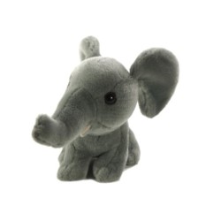 Peluche Doudou Elephant gris 18 cm MAX & SAX (26398)