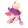 Doudou peluche musicale Poule 24 cm Les cousin Moulin Roty (19429)